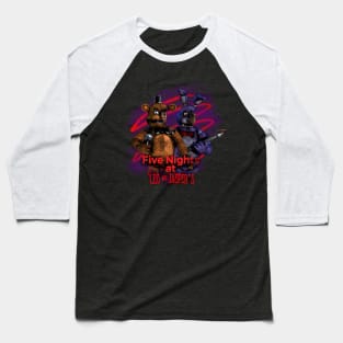 Five Nights At Leo And Jasper’s Baseball T-Shirt